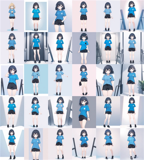 アニメ / イラスト系 モデルの違いによる出力イメージの比較 (SDXL):画像41