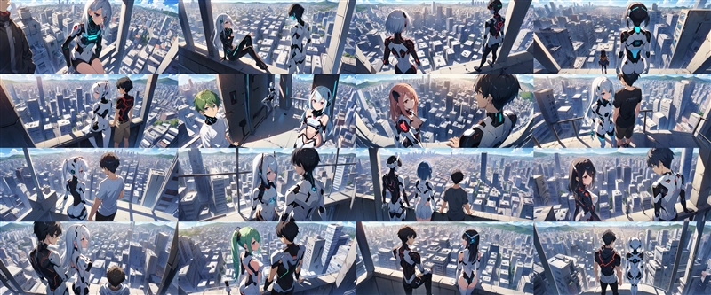 アニメ / イラスト系 モデルの違いによる出力イメージの比較 (SDXL):画像60