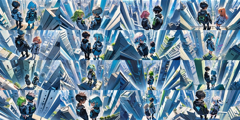 アニメ / イラスト系 モデルの違いによる出力イメージの比較 (SDXL 旧バージョンモデル):画像57