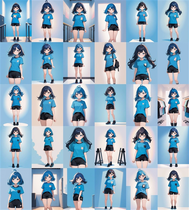 アニメ / イラスト系 モデルの違いによる出力イメージの比較 (SDXL 旧バージョンモデル):画像54