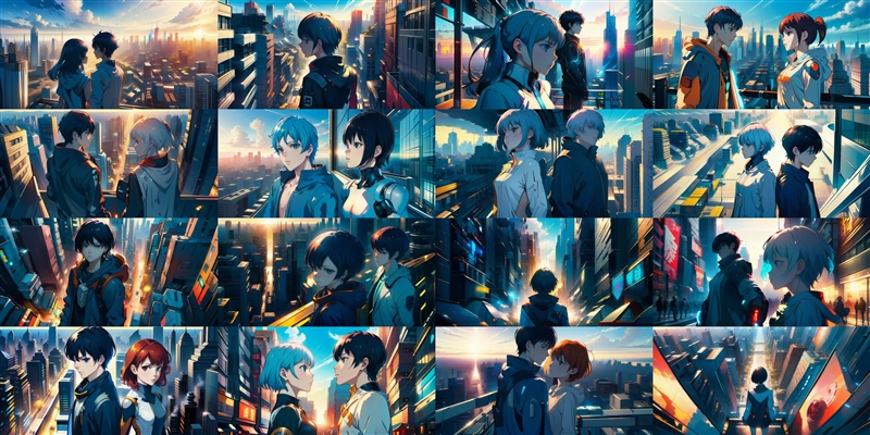 アニメ / イラスト系 モデルの違いによる出力イメージの比較 (SDXL):画像34