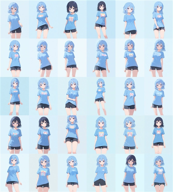 アニメ / イラスト系 モデルの違いによる出力イメージの比較 (SDXL):画像74