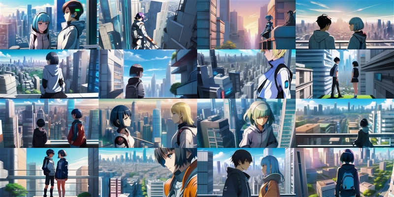 アニメ / イラスト系 モデルの違いによる出力イメージの比較 (SDXL):画像87