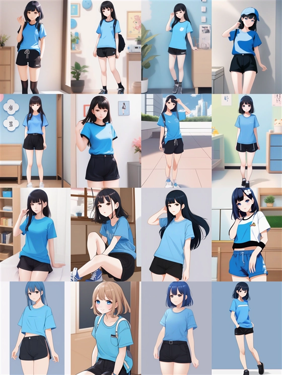 アニメ / イラスト系 モデルの違いによる出力イメージの比較 (SDXL):画像86