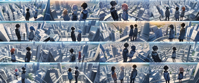 アニメ / イラスト系 モデルの違いによる出力イメージの比較 (SDXL 旧バージョンモデル):画像162