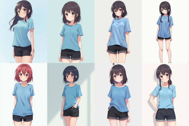 アニメ / イラスト系 モデルの違いによる出力イメージの比較 (SDXL):画像92
