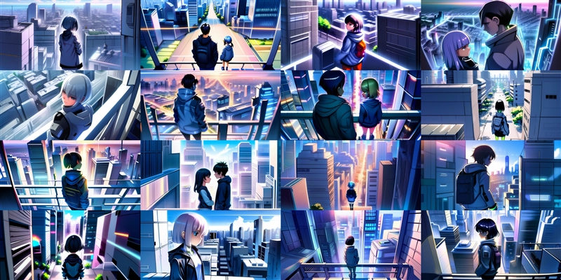 アニメ / イラスト系 モデルの違いによる出力イメージの比較 (SDXL 旧バージョンモデル):画像114