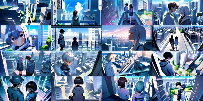 アニメ / イラスト系 モデルの違いによる出力イメージの比較 (SDXL 旧バージョンモデル):画像112