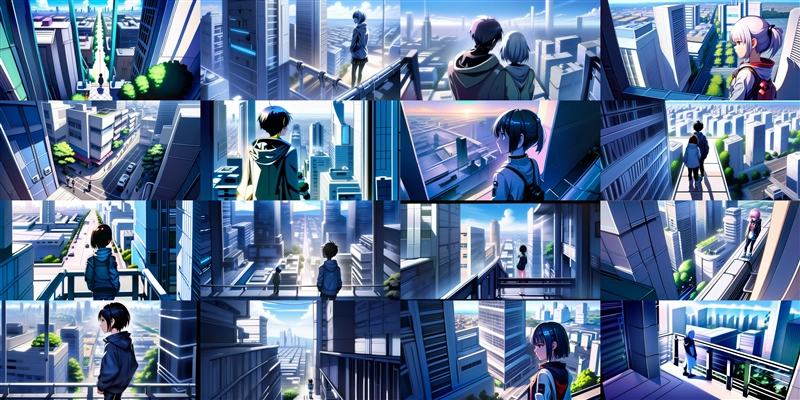 アニメ / イラスト系 モデルの違いによる出力イメージの比較 (SDXL 旧バージョンモデル):画像108