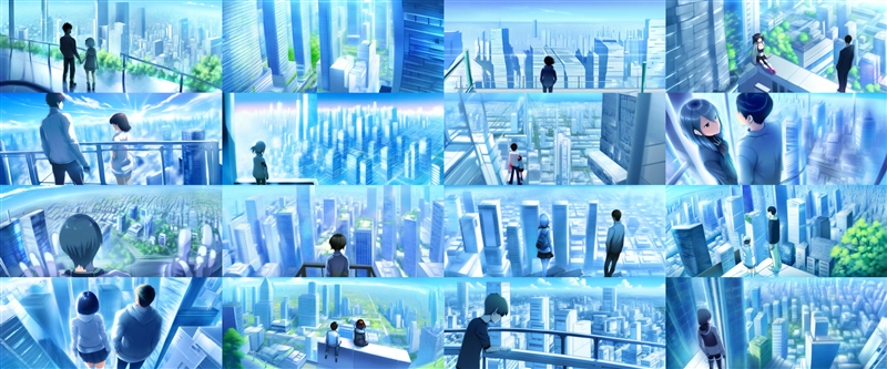 アニメ / イラスト系 モデルの違いによる出力イメージの比較 (SDXL 旧バージョンモデル):画像99