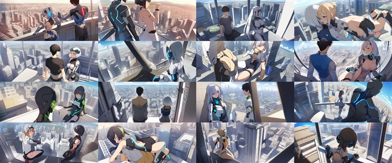 アニメ / イラスト系 モデルの違いによる出力イメージの比較 (SDXL):画像30