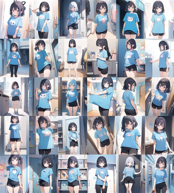 アニメ / イラスト系 モデルの違いによる出力イメージの比較 (SDXL):画像35
