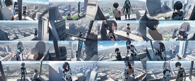 アニメ / イラスト系 モデルの違いによる出力イメージの比較 (SDXL 旧バージョンモデル):画像118