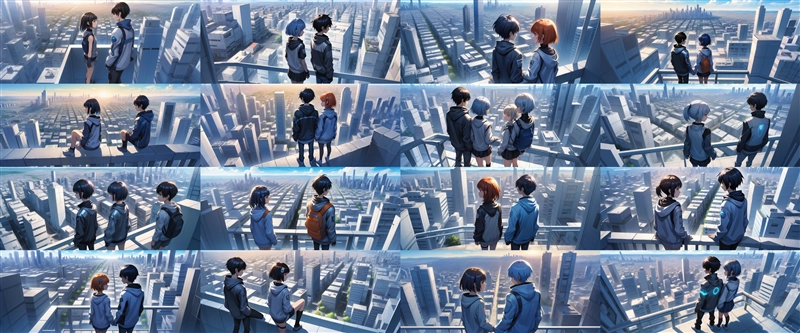 アニメ / イラスト系 モデルの違いによる出力イメージの比較 (SDXL):画像48