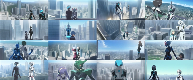 アニメ / イラスト系 モデルの違いによる出力イメージの比較 (SDXL 旧バージョンモデル):画像126