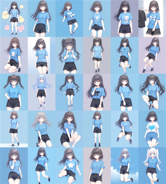 アニメ / イラスト系 モデルの違いによる出力イメージの比較 (SDXL):画像27