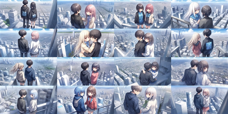 アニメ / イラスト系 モデルの違いによる出力イメージの比較 (SDXL):画像28