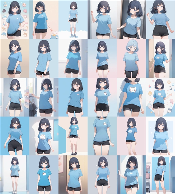 アニメ / イラスト系 モデルの違いによる出力イメージの比較 (SDXL):画像66
