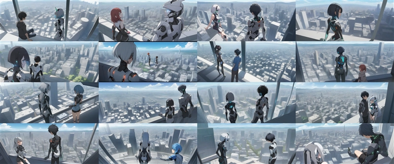 アニメ / イラスト系 モデルの違いによる出力イメージの比較 (SDXL):画像67