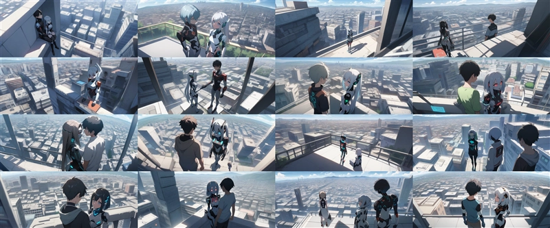 アニメ / イラスト系 モデルの違いによる出力イメージの比較 (SDXL 旧バージョンモデル):画像195