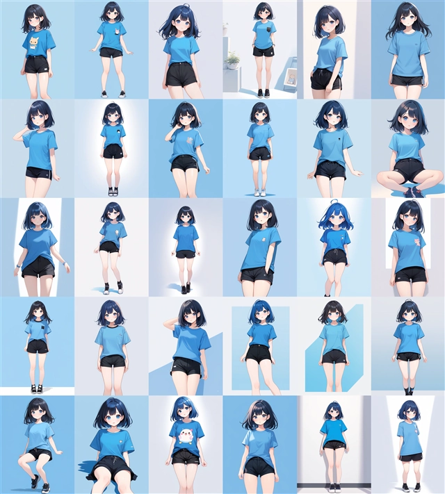 アニメ / イラスト系 モデルの違いによる出力イメージの比較 (SDXL 旧バージョンモデル):画像52