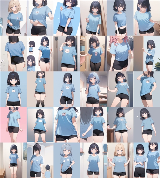 アニメ / イラスト系 モデルの違いによる出力イメージの比較 (SDXL):画像23