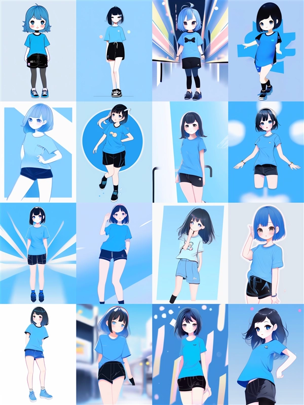 アニメ / イラスト系 モデルの違いによる出力イメージの比較 (SDXL 旧バージョンモデル):画像73