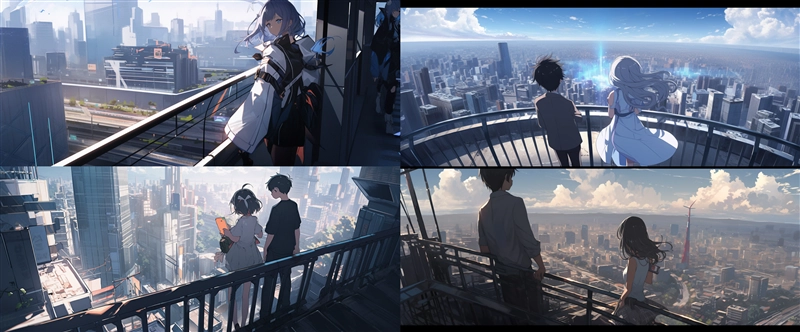 アニメ / イラスト系 モデルの違いによる出力イメージの比較 (SDXL):画像95
