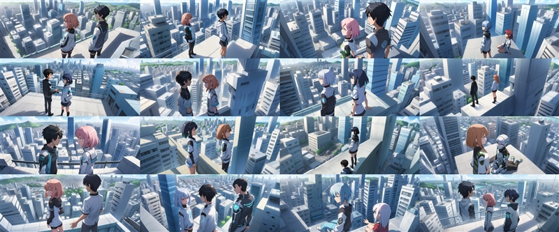 アニメ / イラスト系 モデルの違いによる出力イメージの比較 (SDXL 旧バージョンモデル):画像175