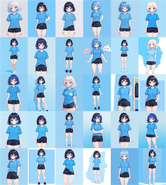 アニメ / イラスト系 モデルの違いによる出力イメージの比較 (SDXL):画像53