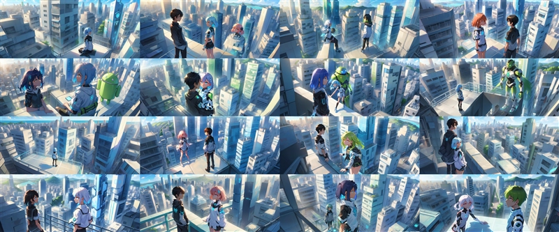 アニメ / イラスト系 モデルの違いによる出力イメージの比較 (SDXL):画像54