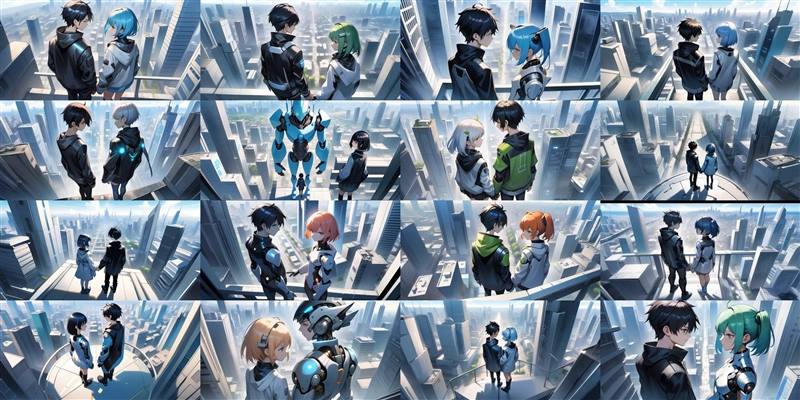 アニメ / イラスト系 モデルの違いによる出力イメージの比較 (SDXL 旧バージョンモデル):画像71