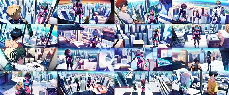 アニメ / イラスト系 モデルの違いによる出力イメージの比較 (SDXL):画像18