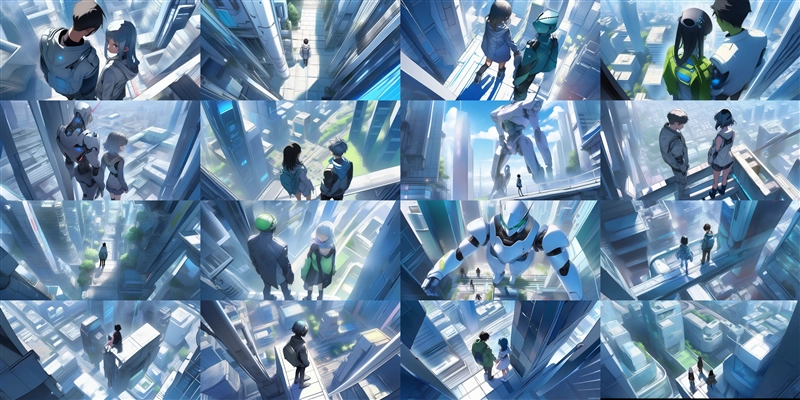 アニメ / イラスト系 モデルの違いによる出力イメージの比較 (SDXL 旧バージョンモデル):画像90