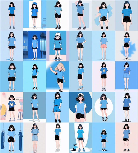 アニメ / イラスト系 モデルの違いによる出力イメージの比較 (SDXL):画像31