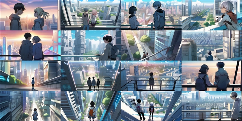 アニメ / イラスト系 モデルの違いによる出力イメージの比較 (SDXL):画像89