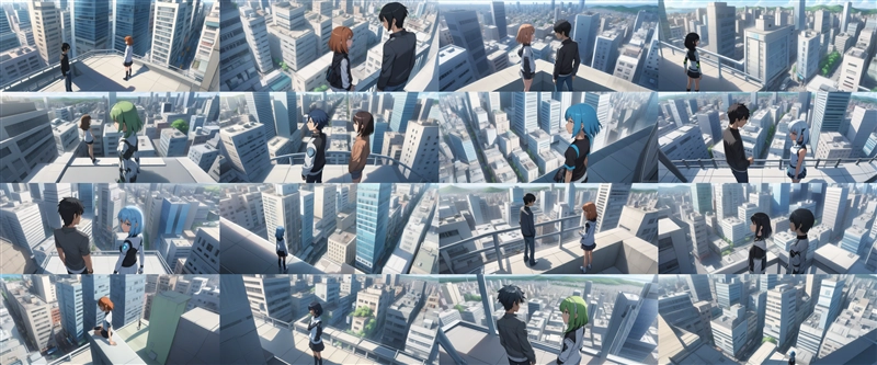 アニメ / イラスト系 モデルの違いによる出力イメージの比較 (SDXL 旧バージョンモデル):画像173