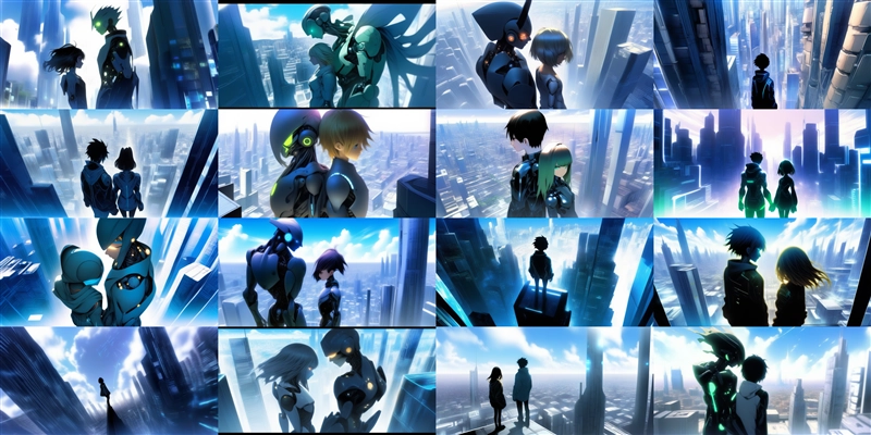 アニメ / イラスト系 モデルの違いによる出力イメージの比較 (SDXL 旧バージョンモデル):画像82