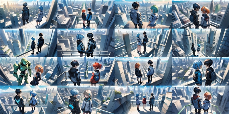 アニメ / イラスト系 モデルの違いによる出力イメージの比較 (SDXL 旧バージョンモデル):画像77