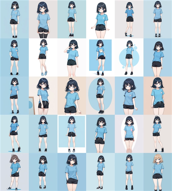 アニメ / イラスト系 モデルの違いによる出力イメージの比較 (SDXL):画像25