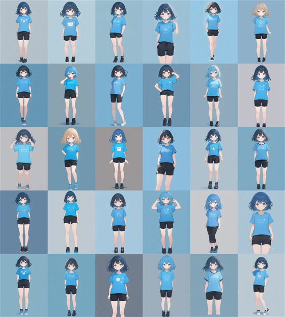 アニメ / イラスト系 モデルの違いによる出力イメージの比較 (SDXL):画像39