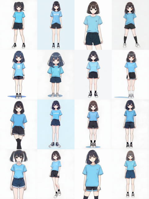 アニメ / イラスト系 モデルの違いによる出力イメージの比較 (SDXL 旧バージョンモデル):画像212