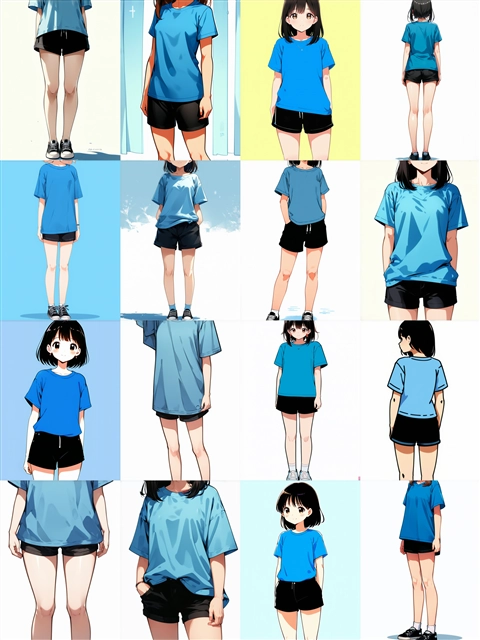 アニメ / イラスト系 モデルの違いによる出力イメージの比較 (SDXL):画像90