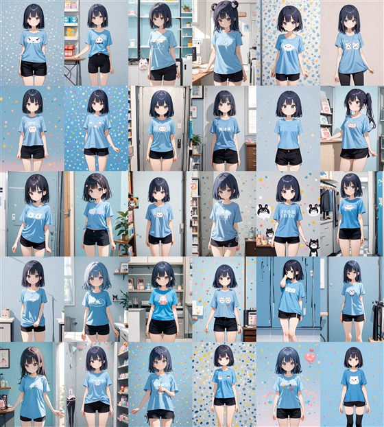 アニメ / イラスト系 モデルの違いによる出力イメージの比較 (SDXL):画像84