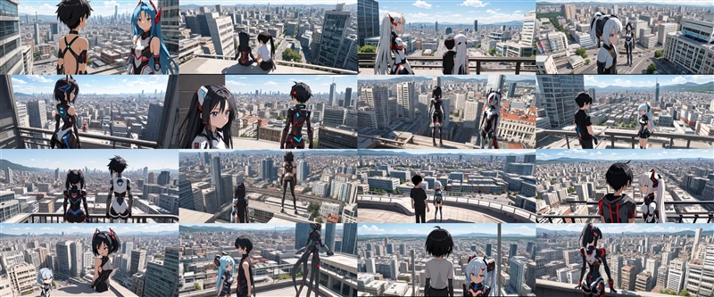 アニメ / イラスト系 モデルの違いによる出力イメージの比較 (SDXL):画像85