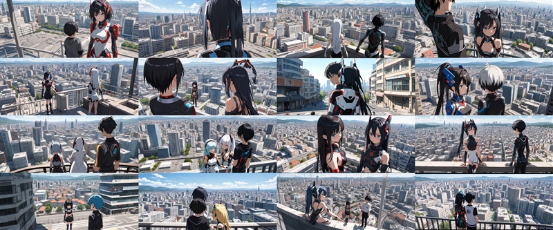 アニメ / イラスト系 モデルの違いによる出力イメージの比較 (SDXL):画像83