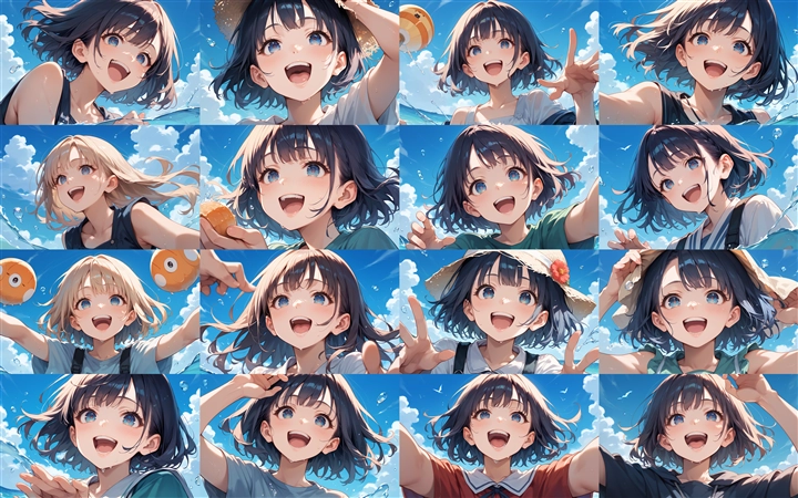 Prompt 2 - アニメ / イラスト系 モデルの違いによる出力イメージの比較 (SDXL Pony系):画像38