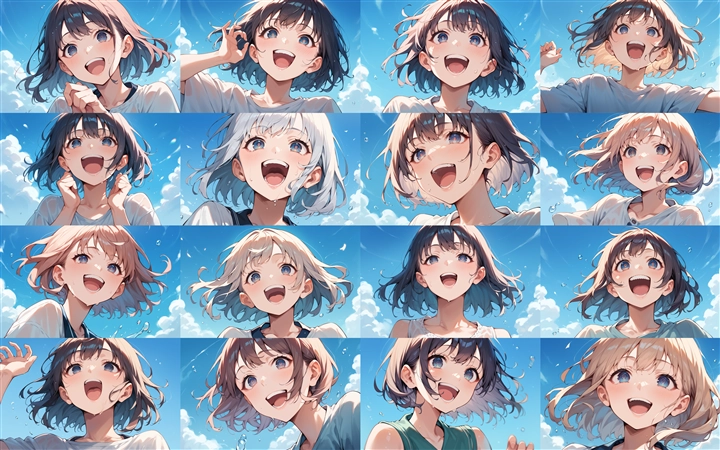 Prompt 2 - アニメ / イラスト系 モデルの違いによる出力イメージの比較 (SDXL Pony系):画像34