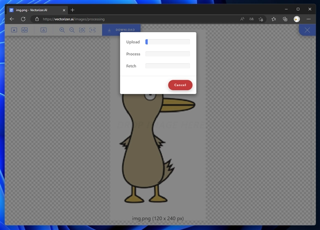vectorizer.ai を利用してラスタ画像をベクタ化する:画像4