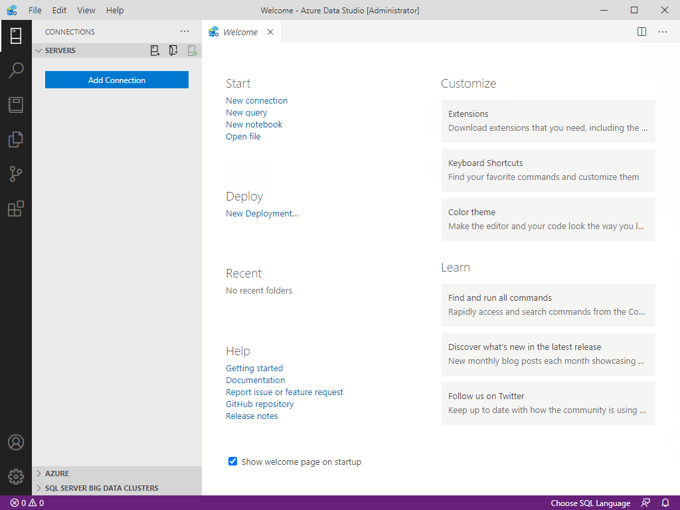 SQL Server Management Studio 18.7 (Azure Data Studio) のインストール:画像13